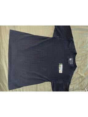 Hoonigan Men's Black Graphic Print Crew Neck Short Sleeve T-Shirt L